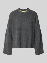 Oversized gebreide pullover met ribboorden, model 'SIGGA' van JJXX - 3