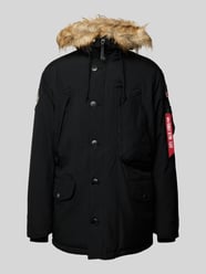 Parka mit Stehkragen von Alpha Industries Grau - 27