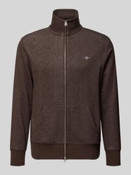 Regular Fit Sweatjacke aus Baumwoll-Mix von GANT - 4