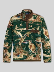 Regular Fit Sweatshirt aus Fleece mit Logo-Patch Modell 'VNTG' von Polo Ralph Lauren - 1