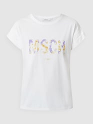 T-shirt o kroju oversized z bawełny ekologicznej  od MOSS COPENHAGEN Biały - 34