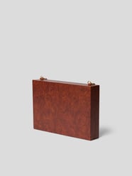Handtasche in rechteckiger Form von Gia Borghini Braun - 5