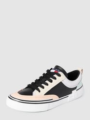 Sneaker aus Leder mit Label-Details von Tommy Jeans Grün - 9