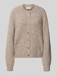 Regular fit jack in gebreide look, model 'Luisa' van FREE/QUENT Beige - 13