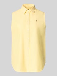 Bluzka koszulowa o kroju relaxed fit z czystej bawełny od Polo Ralph Lauren - 47