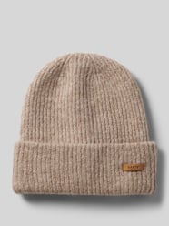 Beanie mit Label-Patch Modell 'Witzia' von Barts Braun - 17