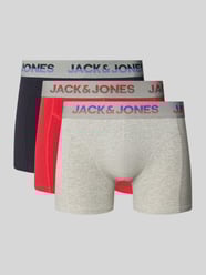 Boxershort met label in band in een set van 3 stuks, model 'JADON' van Jack & Jones - 23