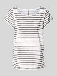 T-shirt met kapmouwen van Christian Berg Woman - 19