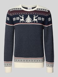 Gebreide pullover met ribboorden van Lindbergh - 30