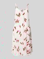 Ausgestelltes Minikleid mit verstellbaren Spaghettiträgern Modell 'NYA' von Pieces - 6