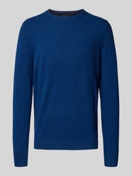 Regular Fit Kaschmirpullover mit Rundhalsausschnitt von Christian Berg Men - 24