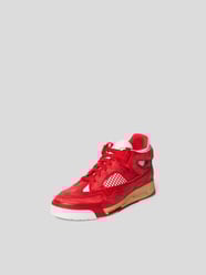 Sneaker mit Kontrastbesatz von Maison Margiela Rot - 33