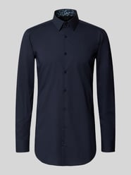 Slim fit zakelijk overhemd met extra lange mouwen, model 'HANK' van BOSS - 21
