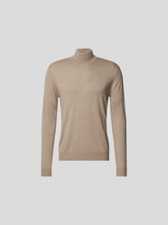 Rollkragenpullover mit Seiden-Anteil von Stylebop Weiß - 9