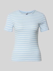 Slim Fit T-Shirt aus Baumwoll-Mix Modell 'RUKA' von PIECES - 7