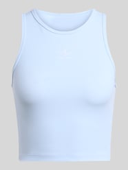 Top typu crop o kroju slim fit z czystej bawełny od adidas Originals - 3