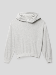 Hoodie in Melange-Optik von s.Oliver RED LABEL Grau / Schwarz - 40