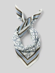 Chusta z mieszanka wiskozy i modalu model 'EMBLEM AOP' od CK Calvin Klein - 48