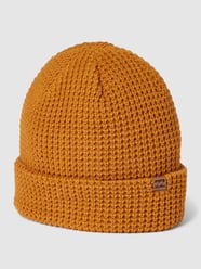 Czapka beanie z naszywką z logo model ‘Ala’ od Billabong Brązowy - 14