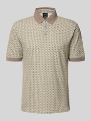 Poloshirt met korte knoopsluiting van ARMANI EXCHANGE Beige - 39