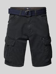 Bermudas mit Cargotaschen und Gürtel von Petrol - 43