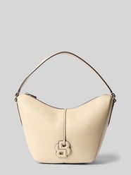 Henkeltasche in Lederoptik Modell 'ANETT SM HOBO' von BOSS Beige - 19
