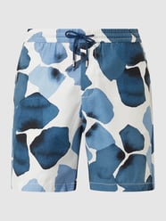 Loose fit korte broek met lyocell  van Esprit Collection Blauw - 6