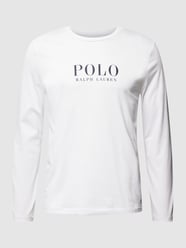 Longsleeve mit Label-Print von Polo Ralph Lauren Underwear Weiß - 22