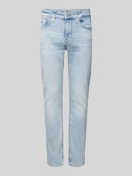 Slim Tapered Fit Jeans im 5-Pocket-Design Modell 'AUSTIN' von Tommy Jeans Blau - 4