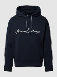 Hoodie mit Kapuze von ARMANI EXCHANGE Blau - 4