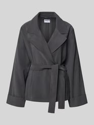 Jacke mit Bindegürtel von Jake*s Casual - 14