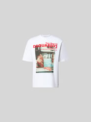 Loose Fit T-Shirt aus reiner Baumwolle von Dsquared2 - 8