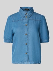Regular Fit Jeansbluse mit 1/2-Arm von More & More - 6