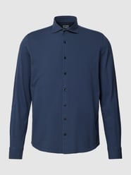 Body fit vrijetijdsoverhemd met haaikraag van OLYMP Level Five Blauw / turquoise - 22