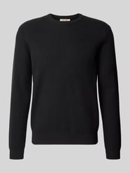 Strickpullover aus Viskose-Mix mit Jacquardstruktur und Rundhalsausschnitt von ONLY & SONS - 41