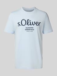 Regular Fit T-Shirt aus reiner Baumwolle von s.Oliver RED LABEL - 42