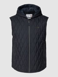 Steppweste mit Kapuze von Aeronautica Militare Blau - 17