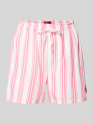 Szorty od piżamy o kroju comfort fit z czystej wiskozy model 'TRUE SHORTS' od HUGO - 5
