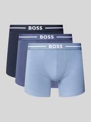 Trunks mit elastischem Logo-Bund im 3er-Pack von BOSS Blau - 41