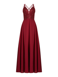 Abendkleid mit Strasssteinen  von Luxuar Bordeaux - 16