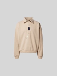 Oversized Sweatshirt mit Label-Details von Marni Beige - 2