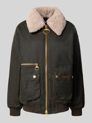 Regular Fit Bomberjacke aus reiner gewachster Baumwolle Modell 'MAXINE' von Barbour - 41