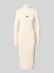 Schmales Strickkleid aus reiner Baumwolle von Tommy Jeans - 38