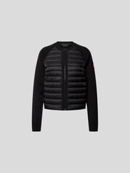 Daunenjacke mit Brand-Detail von Canada Goose Grau / Schwarz - 3