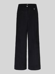 Wide Leg Cordhose mit Gürtelschlaufen Modell 'Palazzo' von MAC - 15