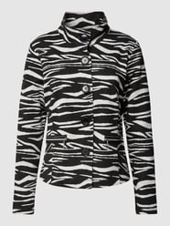 Sweatjacke mit Stehkragen von Betty Barclay Schwarz - 8