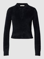 Poloshirt in bontlook van REVIEW Zwart - 32