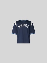 Relaxed Fit T-Shirt mit Logo-Print von RHUDE - 17