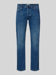 Jeansy Straight Fit w 5 kieszeni, model „Mike” od JACK & JONES - 3