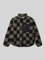 Fleecejack met opstaande kraag en steekzakken van KARL KANI - 30